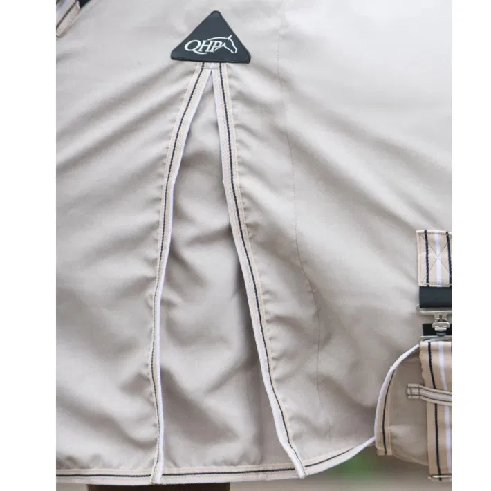 QHP Eksemdækken Hoodie Beige